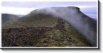 View of Corn-Du from Pen-y-Fan, 981x485 pixels (94.4K)