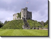 Norman keep, Cardiff Castle, 848x630 pixels (119.2K)